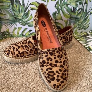 NWOT Dr. Scholl’s foam Leopard print sz 8